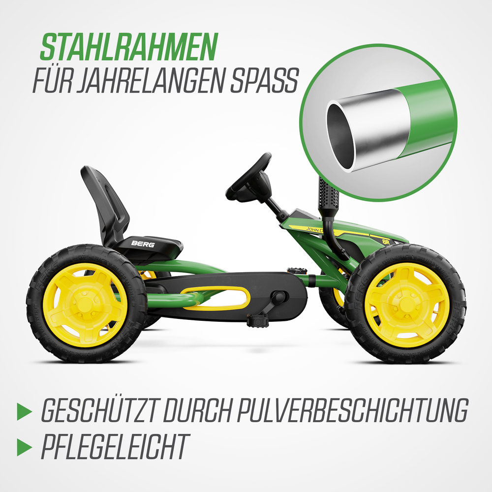 BERG Gokart Buddy John Deere 3.0 (Facelift) 